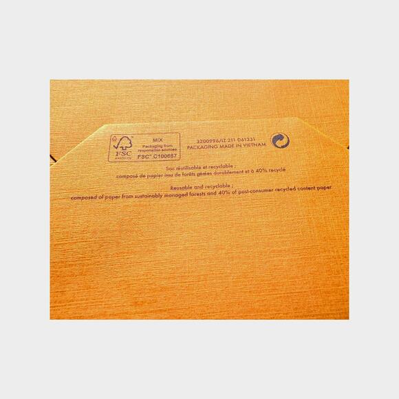 Original Louis Vuitton Bag 8.75" X 7" Classic Closet Decor Gift Maison Paris - Picture 5 of 6